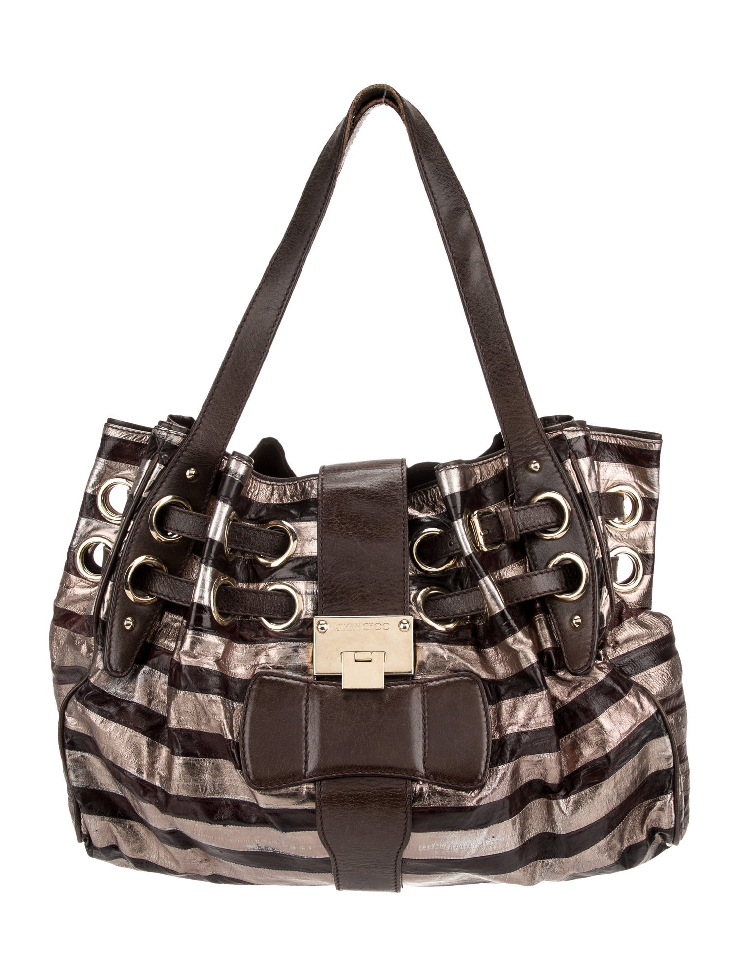 Jimmy Choo Leather Shoulder Bag