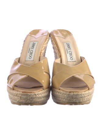 Jimmy Choo Patent Leather Espadrilles
