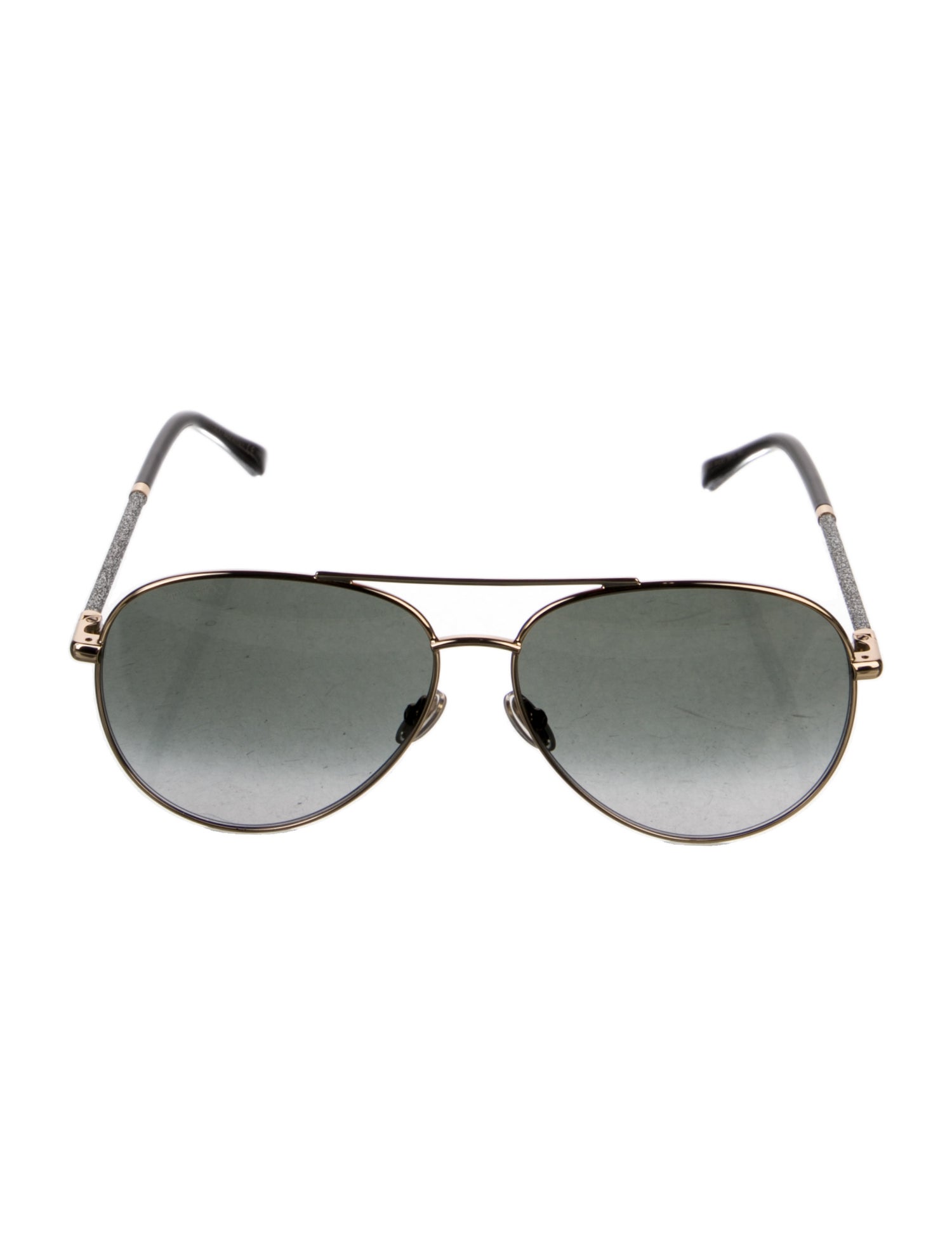 Jimmy Choo Aviator Gradient Sunglasses