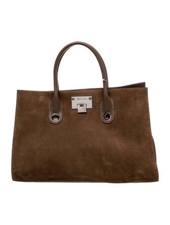 Jimmy Choo Suede Tote