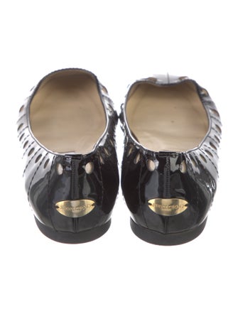 Jimmy Choo Patent Leather Flats