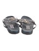 Jimmy Choo Leather Studded Accents Slides