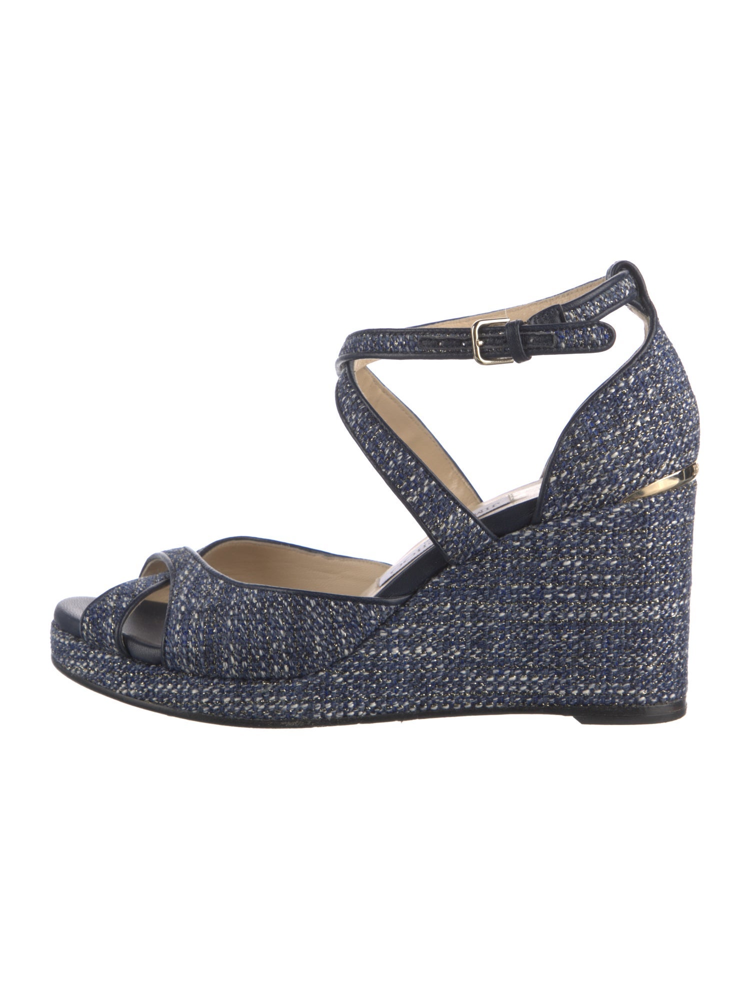 Jimmy Choo Tweed Sandals