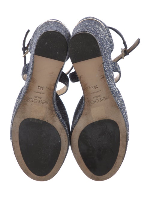 Jimmy Choo Tweed Sandals