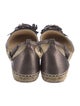 Jimmy Choo Leather Crystal Embellishments Espadrilles