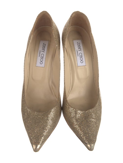 Jimmy Choo Glitter Pumps