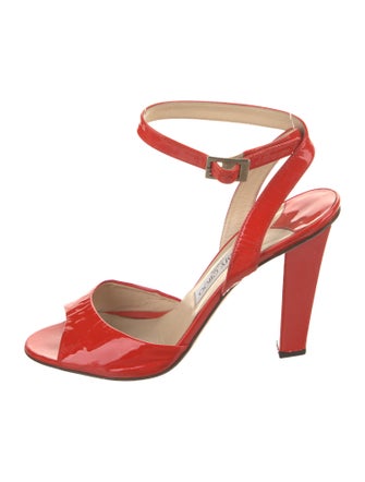 Jimmy Choo Patent Leather Sandals