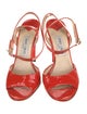 Jimmy Choo Patent Leather Sandals