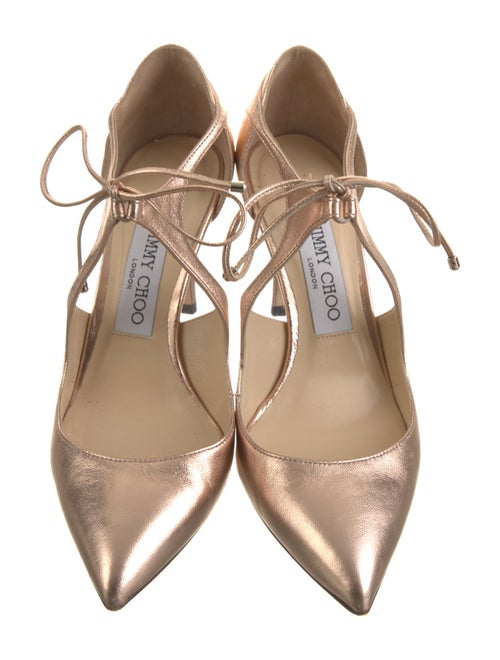 Jimmy Choo Leather D'Orsay Pumps