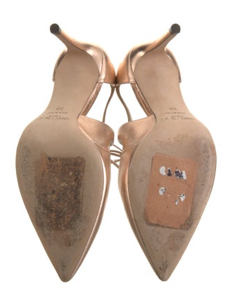 Jimmy Choo Leather D'Orsay Pumps