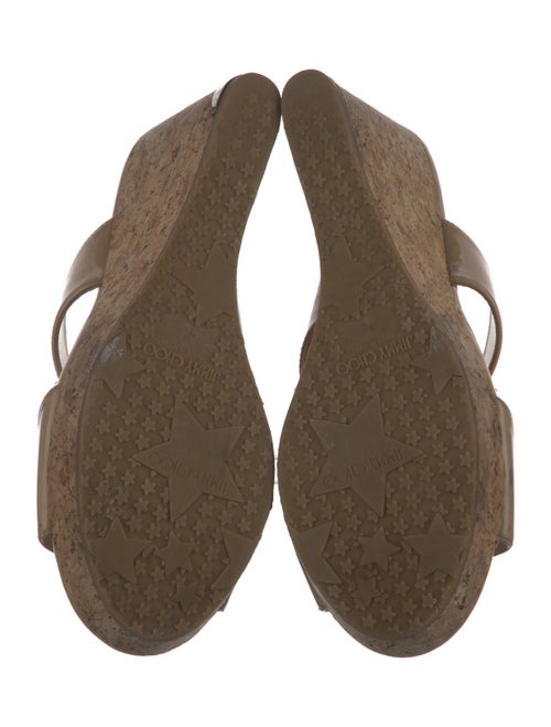 Jimmy Choo Patent Leather Slides