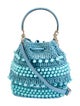 Jimmy Choo Raffia Top Handle Bag
