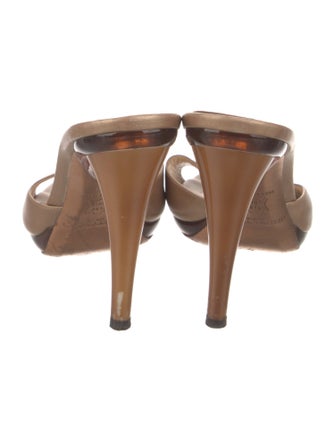 Jimmy Choo Skye Leather Slides