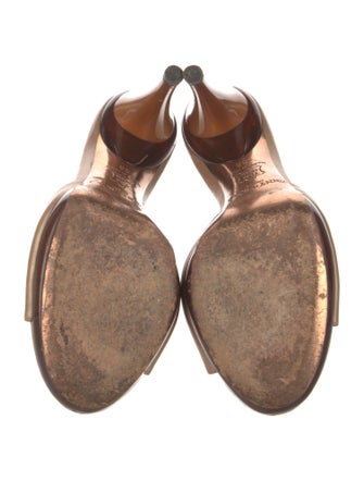 Jimmy Choo Skye Leather Slides