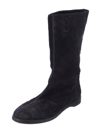 Jimmy Choo Suede Moto Boots