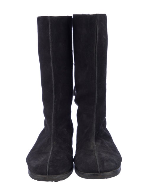 Jimmy Choo Suede Moto Boots