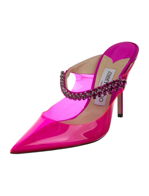 Jimmy Choo Bing 100 PVC Mules