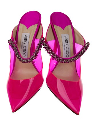 Jimmy Choo Bing 100 PVC Mules