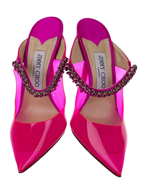 Jimmy Choo Bing 100 PVC Mules