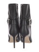 Jimmy Choo Leather Crystal Embellishments Boots
