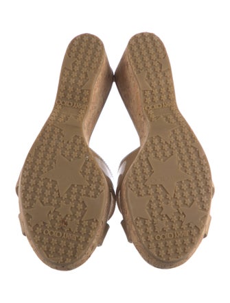 Jimmy Choo Patent Leather Slides