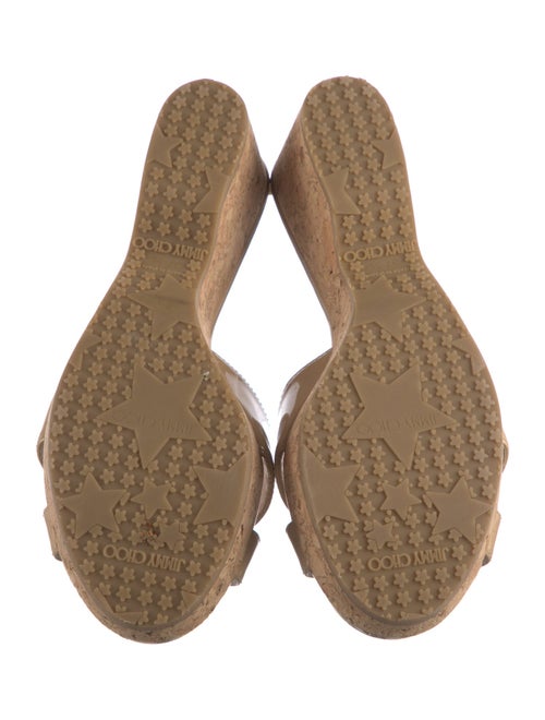 Jimmy Choo Patent Leather Slides