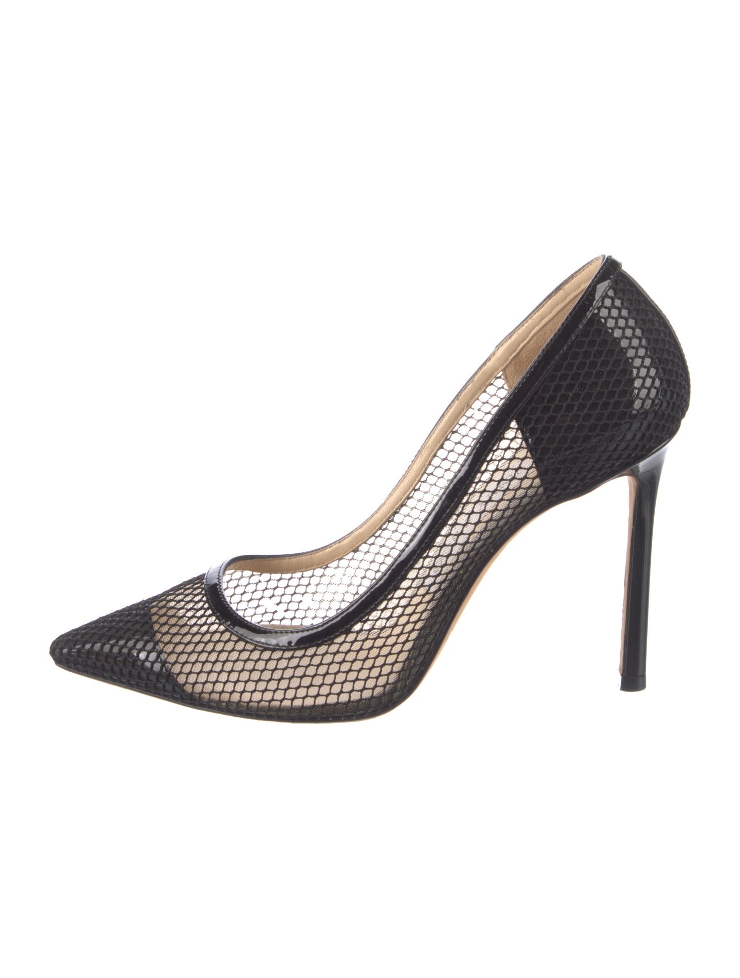 Jimmy Choo Mesh Mesh Accents Pumps