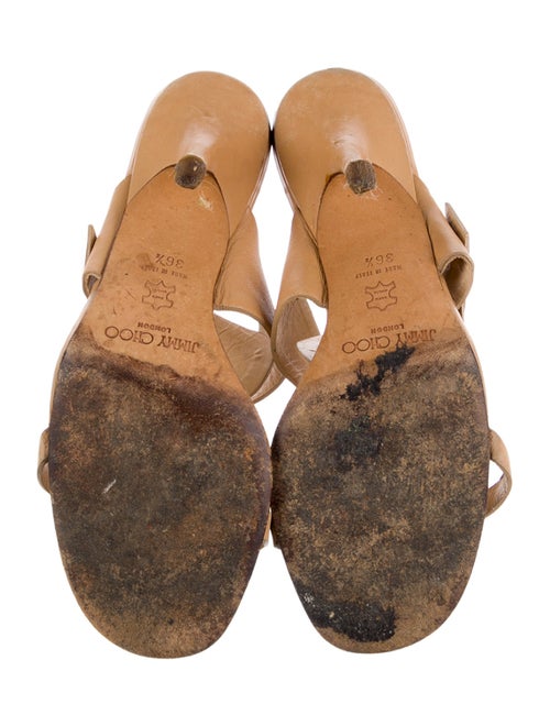 Jimmy Choo Leather Slides