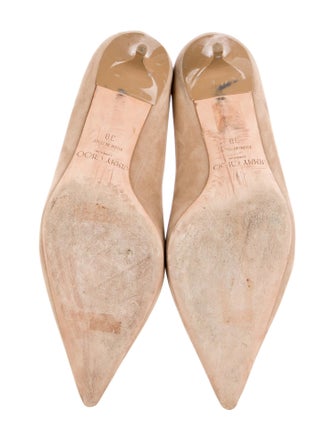 Jimmy Choo Suede Ballet Flats