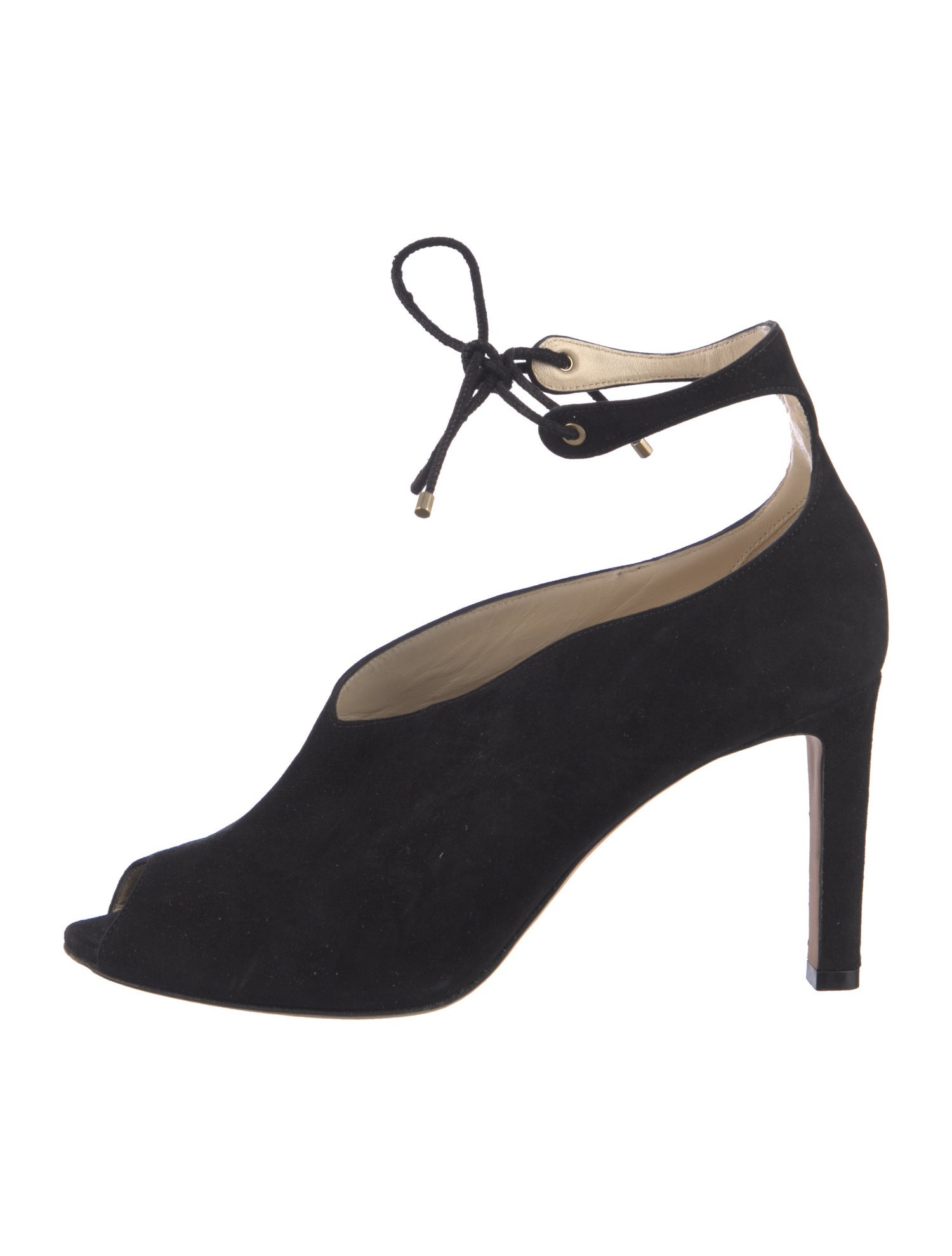 Jimmy Choo Suede D'Orsay Pumps