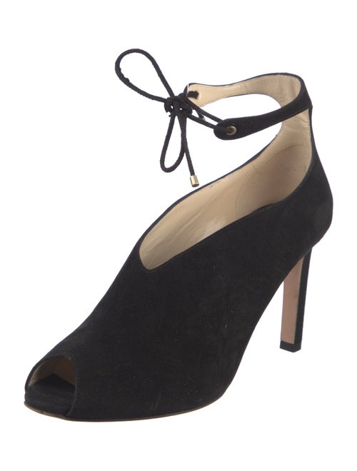 Jimmy Choo Suede D'Orsay Pumps