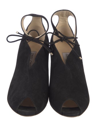 Jimmy Choo Suede D'Orsay Pumps