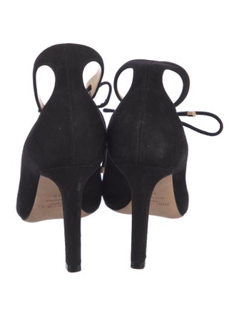 Jimmy Choo Suede D'Orsay Pumps