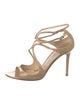 Jimmy Choo Lang Patent Leather Sandals