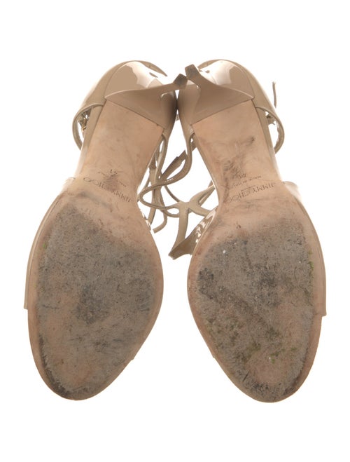 Jimmy Choo Lang Patent Leather Sandals