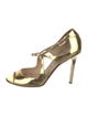 Jimmy Choo Leather T-Strap Pumps