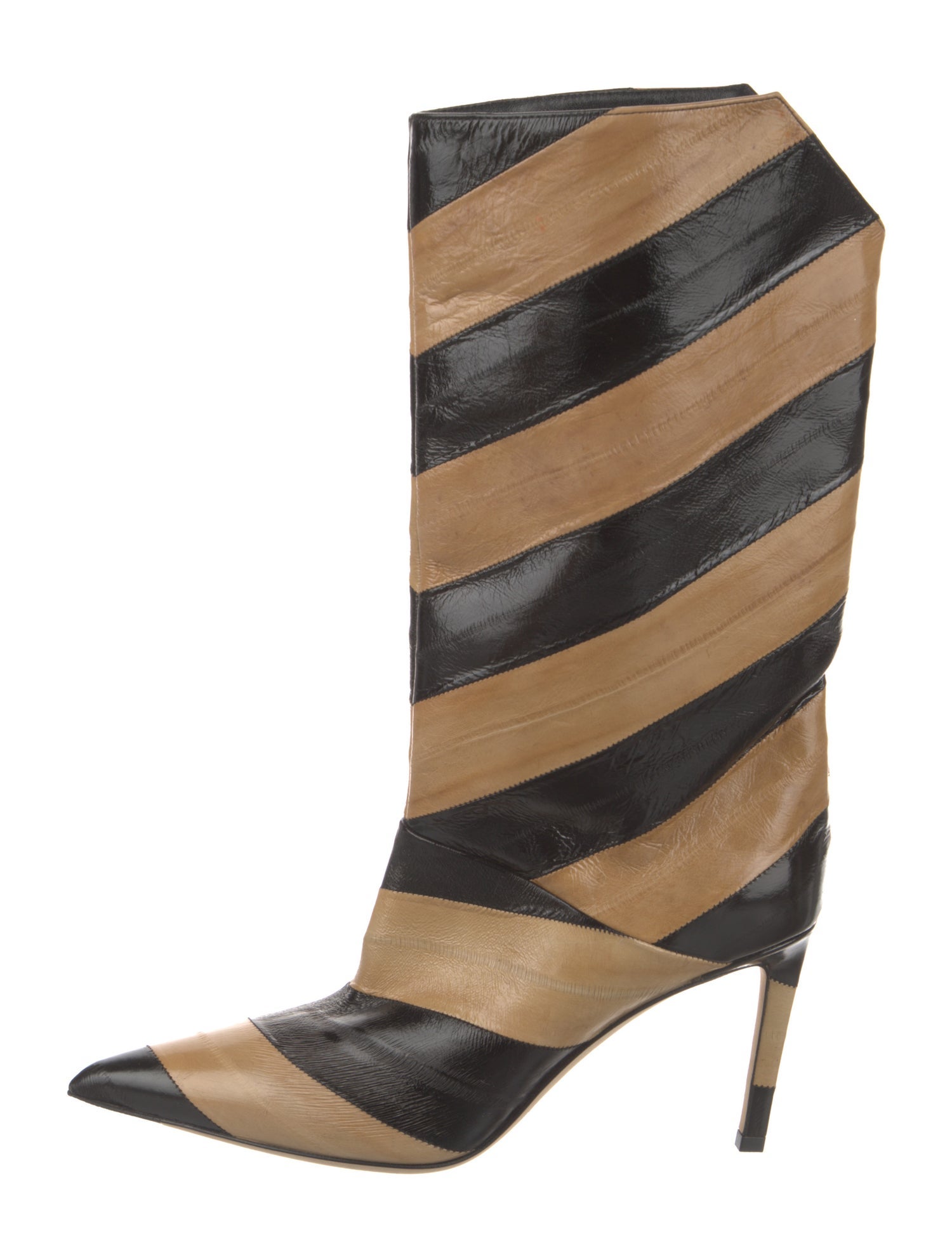 Jimmy Choo Beren Patent Leather Boots