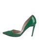 Jimmy Choo Suede D'Orsay Pumps