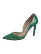 Jimmy Choo Suede D'Orsay Pumps