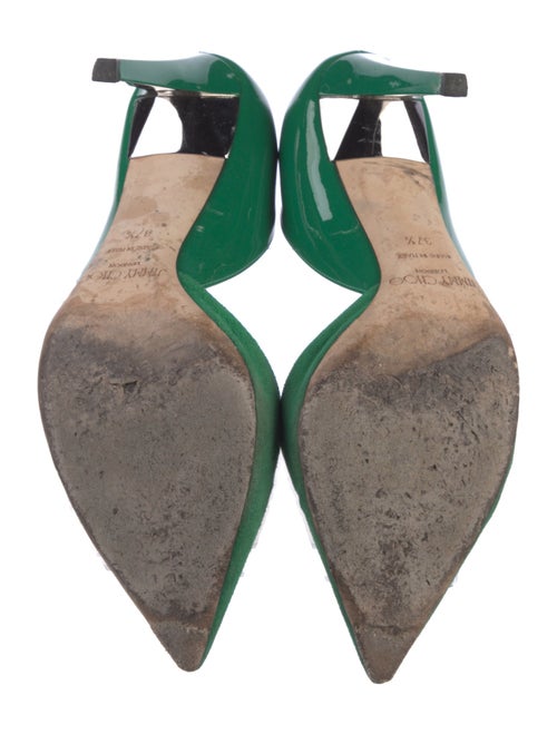 Jimmy Choo Suede D'Orsay Pumps