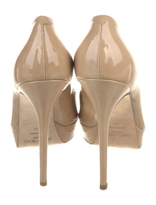 Jimmy Choo Patent Leather Slingback Sandals