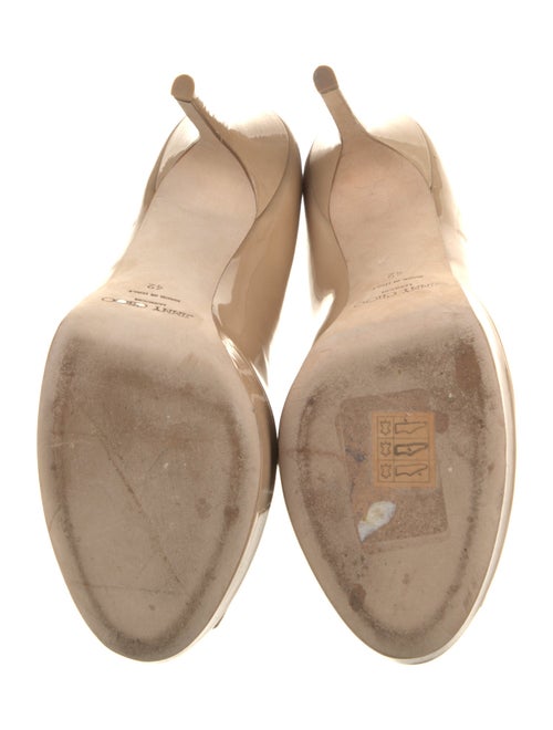 Jimmy Choo Patent Leather Slingback Sandals