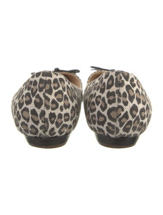 Jimmy Choo Ponyhair Animal Print Ballet Flats