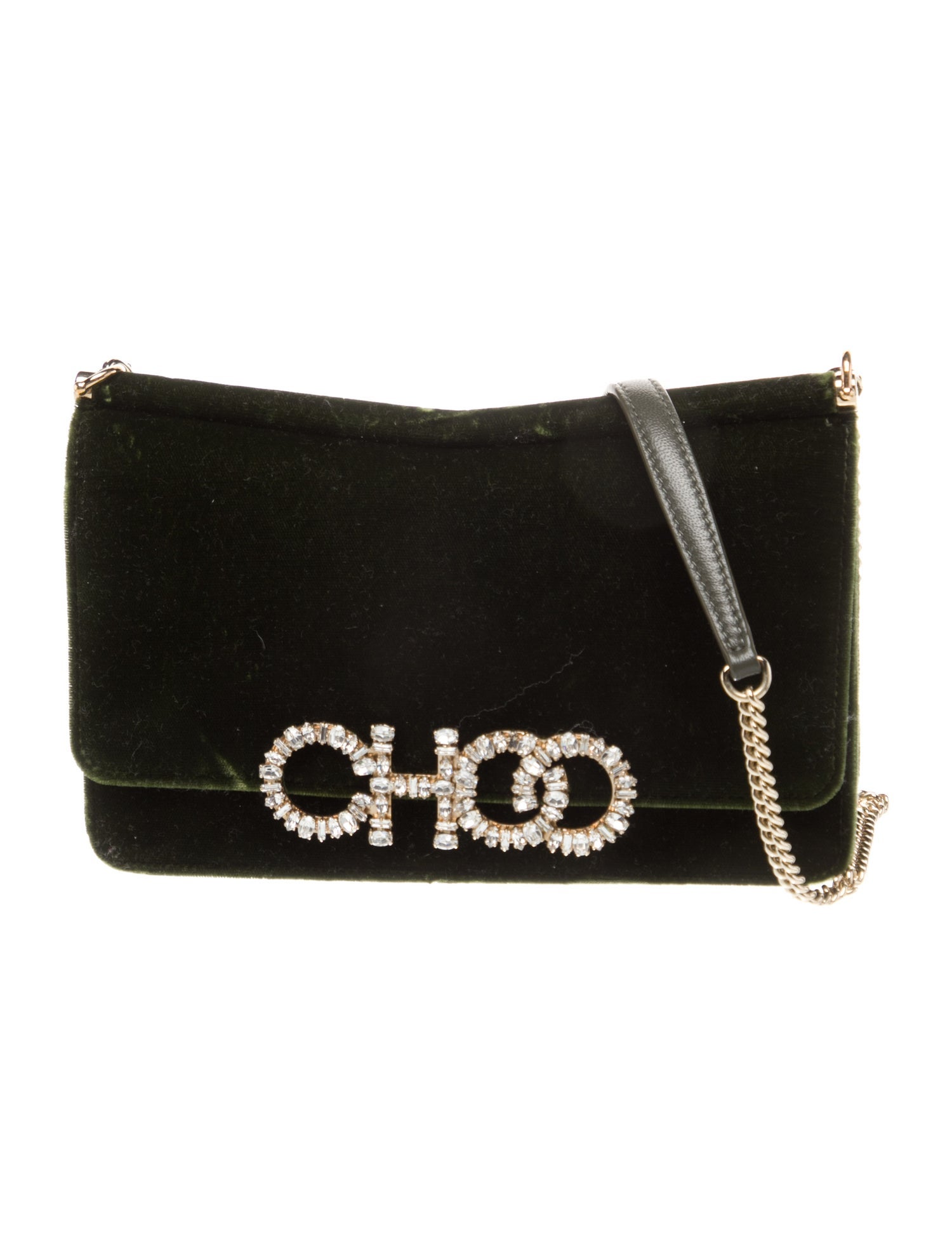 Jimmy Choo Velvet Crossbody Bag
