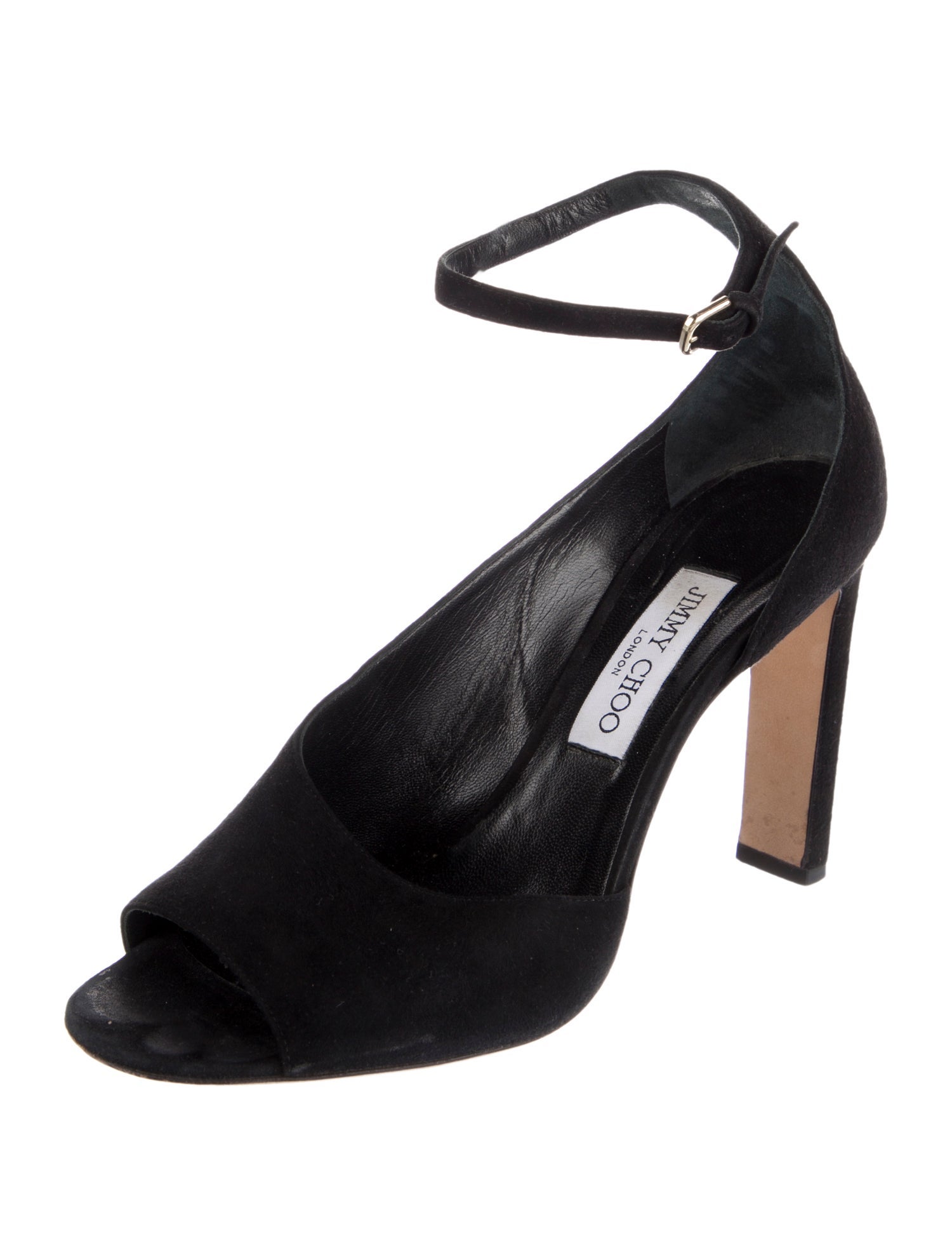 Jimmy Choo Suede D'Orsay Pumps