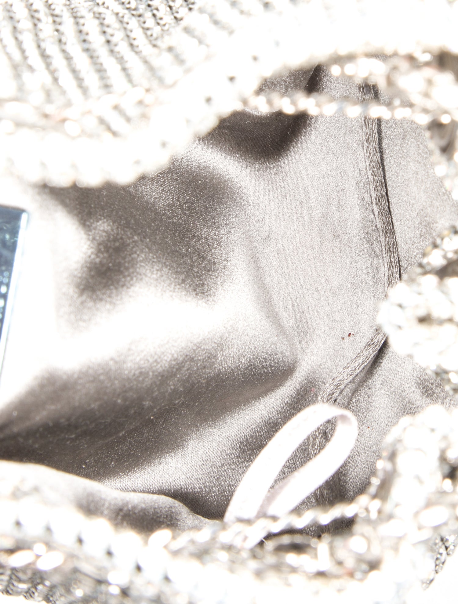 Jimmy Choo Crystal Top Handle Bag