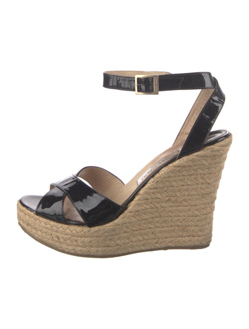 Jimmy Choo PALLIS Patent Leather Espadrilles