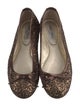 Jimmy Choo Glitter Glitter Accents Ballet Flats