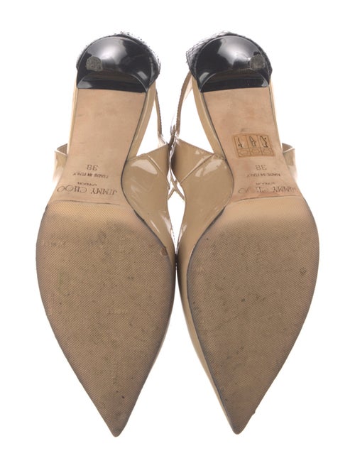 Jimmy Choo Patent Leather Slingback Pumps