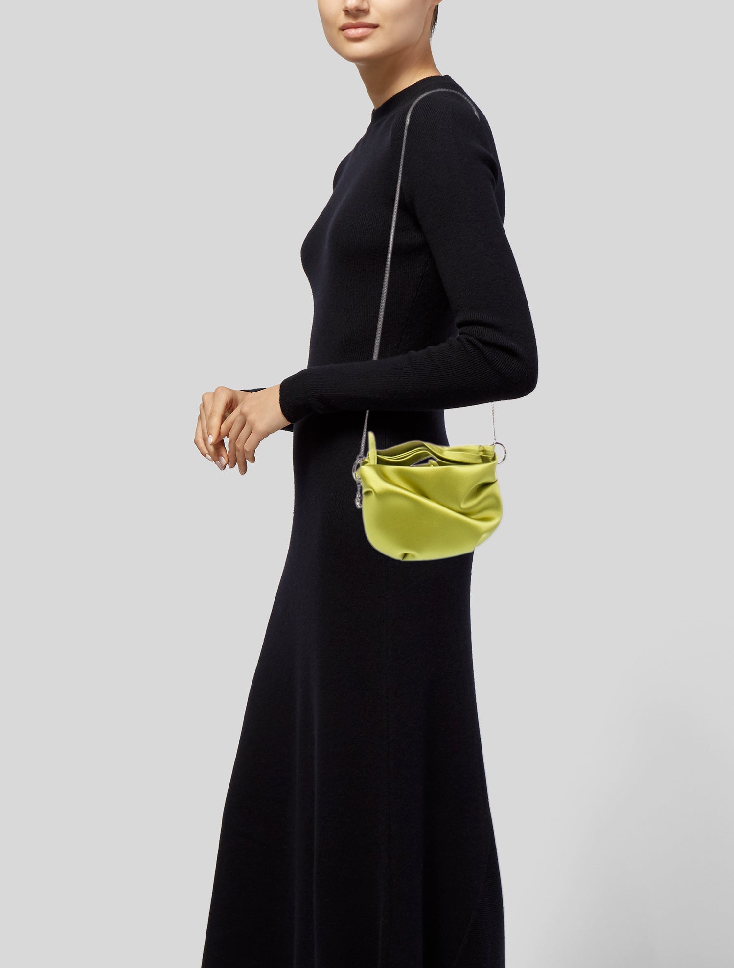 Jimmy Choo Satin Crossbody Bag